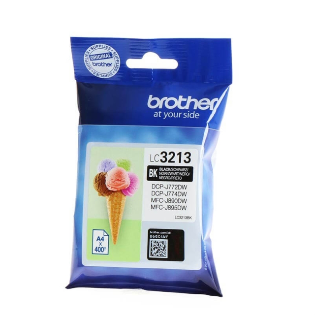 Brother Musteet LC3213BK LC-3213 Musta