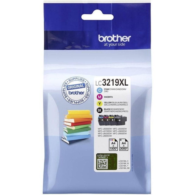 Brother Musteet LC3219XLVALDR LC-3219XL Multipack