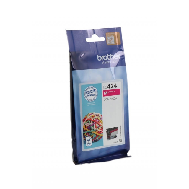 Brother Musteet LC424M LC-424 Magenta