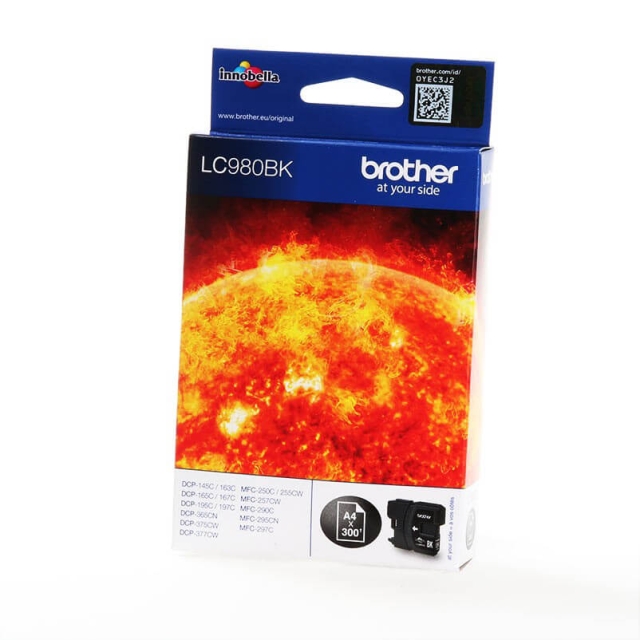 Brother Musteet LC980BK LC-980 Musta