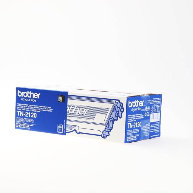 Brother Toner TN2120 TN-2120 Musta