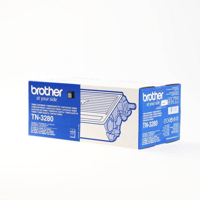 Brother Toner TN3280 TN-3280 Musta