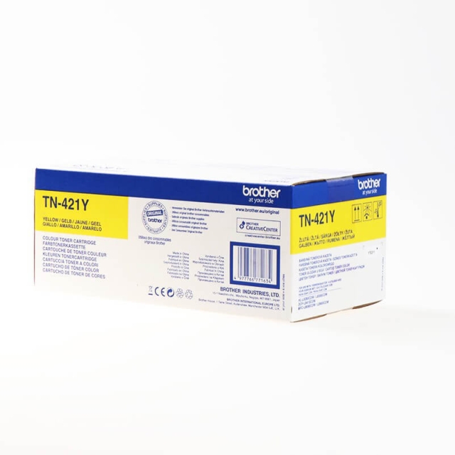 Brother Toner TN421Y TN-421 Keltainen
