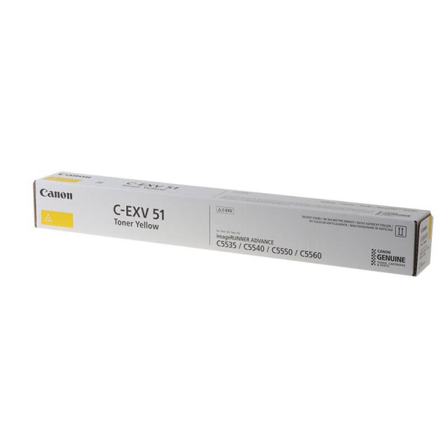 Canon Toner 0484C002 C-EXV 51 Keltainen