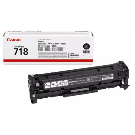 Canon Toner 2662B002 718 Musta
