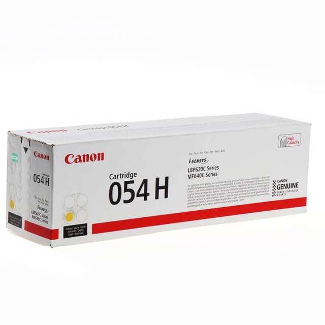 Canon Toner 3025C002 054H Keltainen