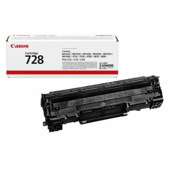 Canon Toner 3500B002 728 Musta
