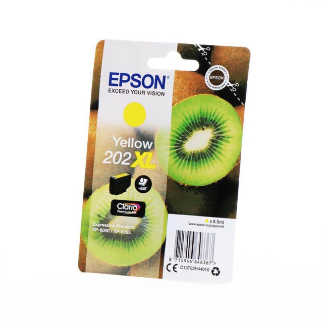 EPSON Musteet C13T02H44010 202XL Keltainen Kiwi