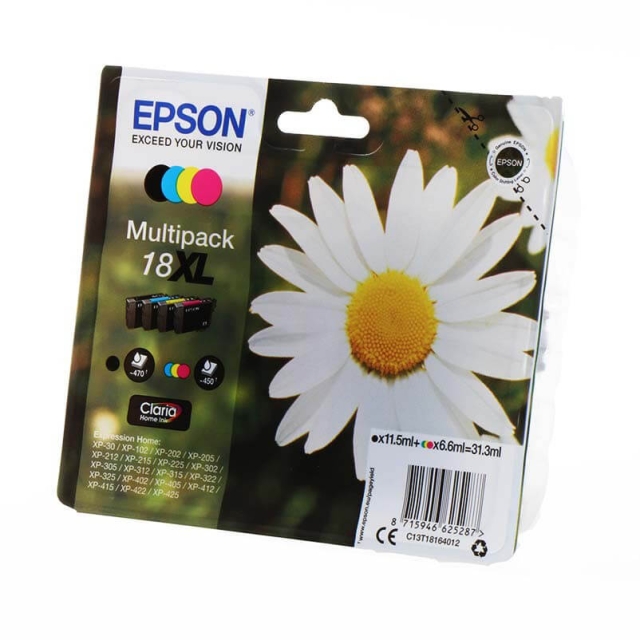 EPSON Musteet C13T18164012 18XL Multipack Daisy