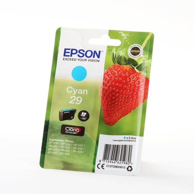 EPSON Musteet C13T29824012 29 Cyan Strawberry