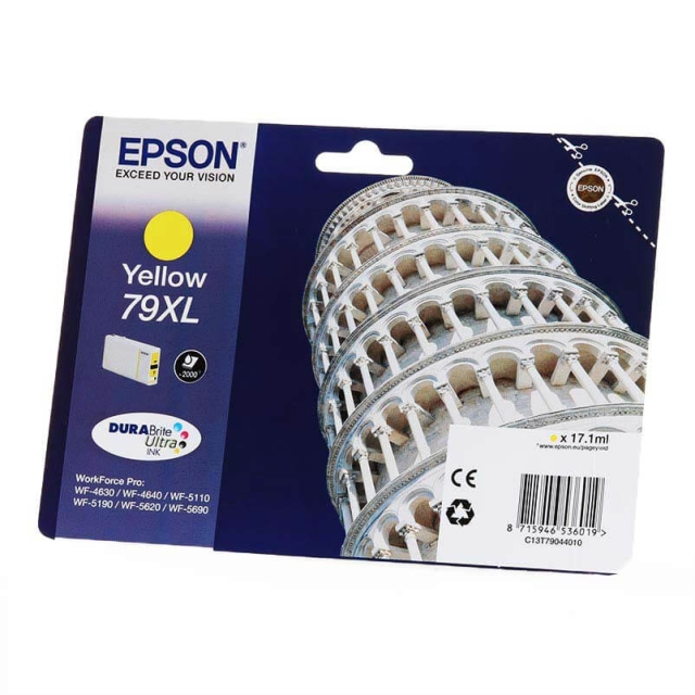 EPSON Musteet C13T79044010 79XL Keltainen Tower of Pisa