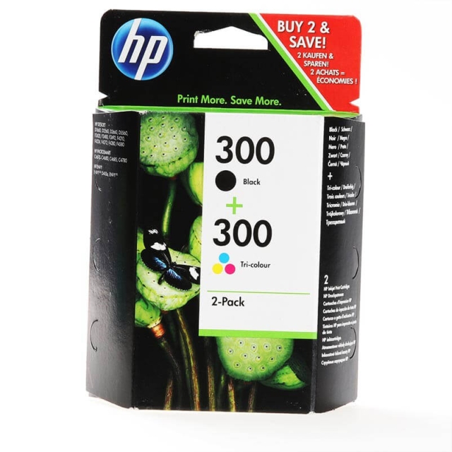 HP Musteet CN637EE 300 Multipack