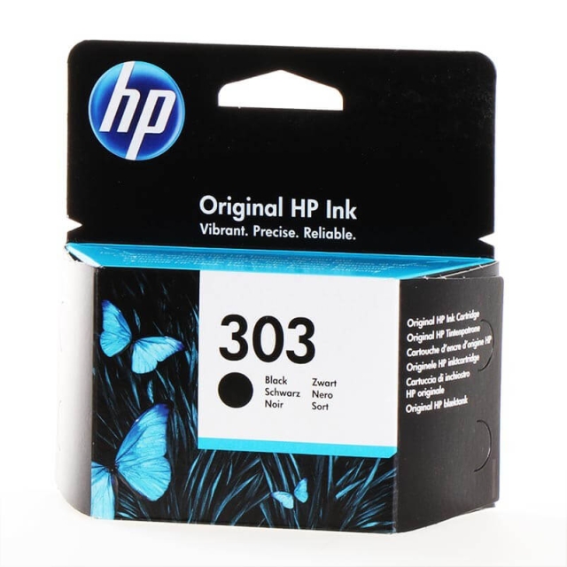 HP Musteet T6N02AE 303 Musta
