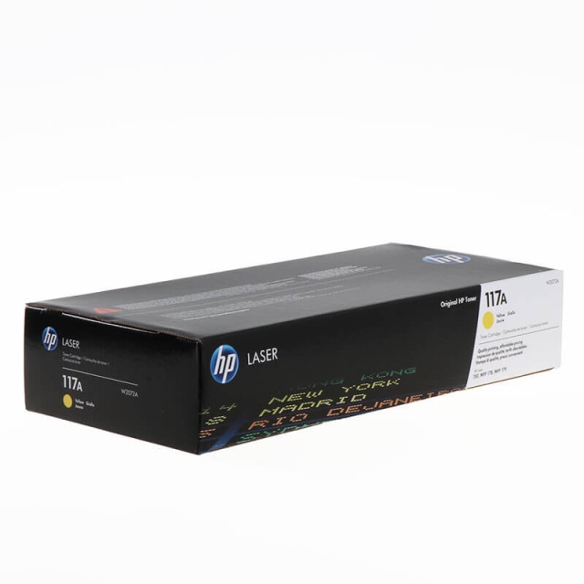 HP Toner W2072A 117A Keltainen