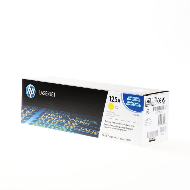HP Toner CB542A 125A Keltainen