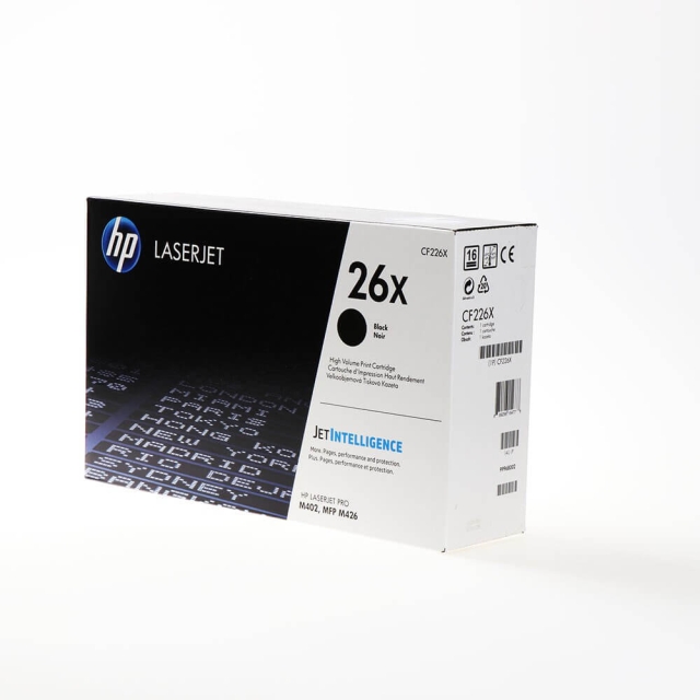 HP Toner CF226X 26X Musta