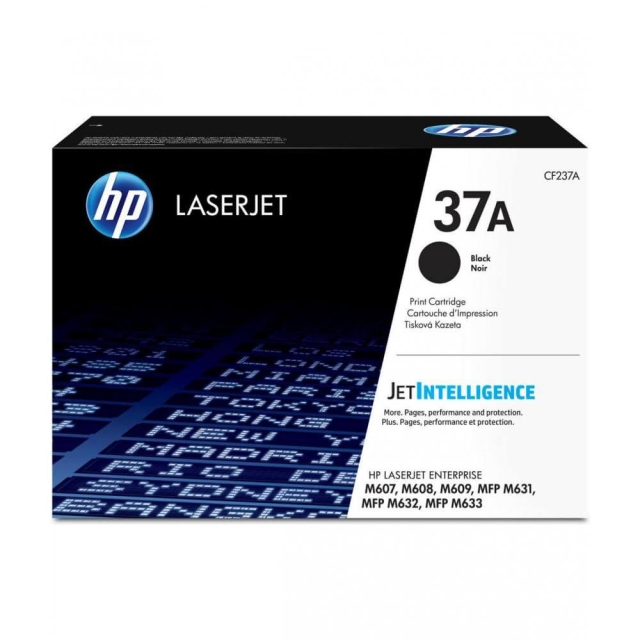 HP Toner CF237A 37A Musta