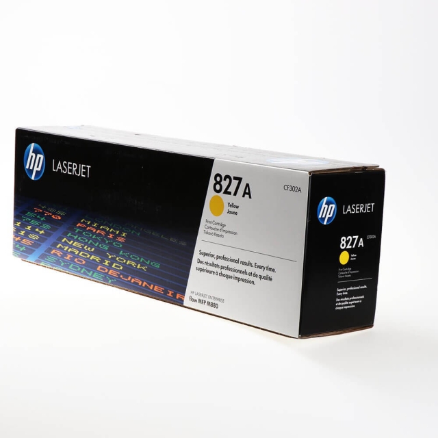 HP Toner CF302A 827A Keltainen
