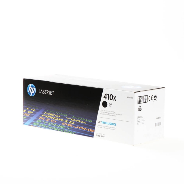 HP Toner CF410X 410X Musta