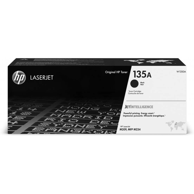 HP Toner W1350A 135A Musta
