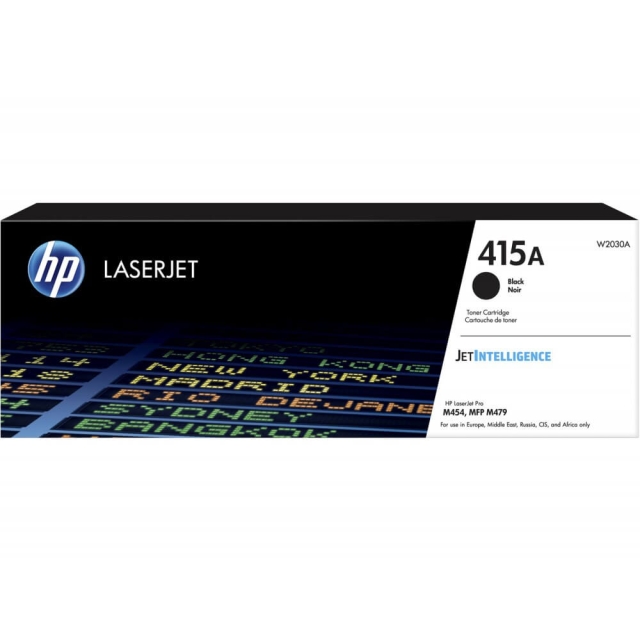 HP Toner W2030A 415A Musta