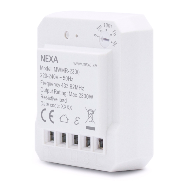 nexa MWMR-2300 Dosrelä för strömbr.