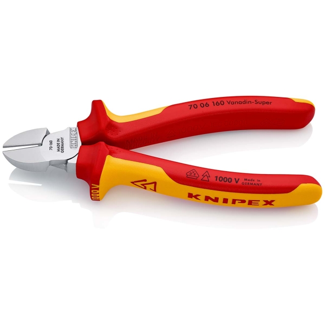 KNIPEX Sivuleikkurit VDE 160 mm