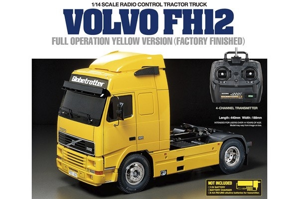 TAMIYA 1:14 R/C Full Option - Volvo FH12 Yellow