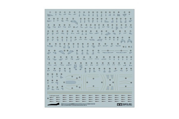 TAMIYA 1/48 Scale F-4 Phantom II T Decal Set A