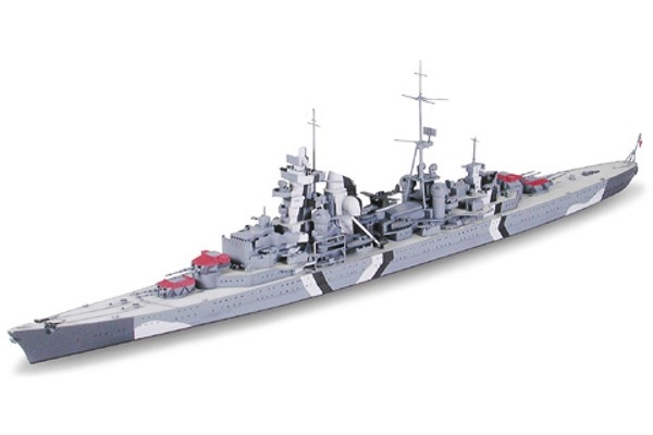 TAMIYA 1/700 German Heavy Cruiser Prinz Eugen