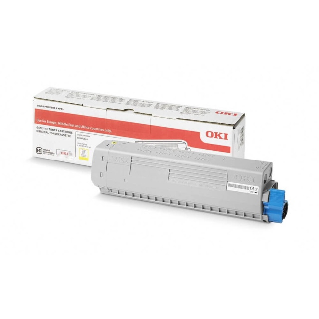 OKI Toner 46861305 Keltainen
