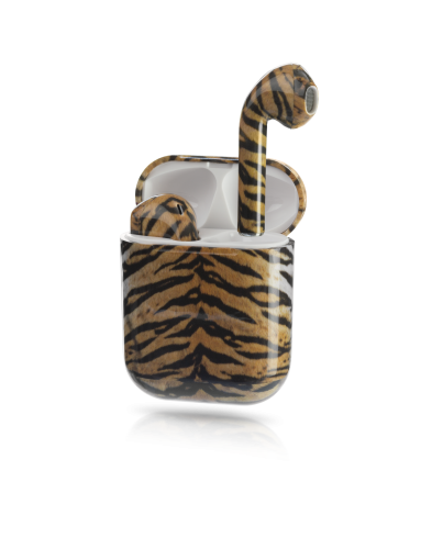 GADGETMONSTER True Wireless -kuulokkeet, joissa on tiikerikuvio