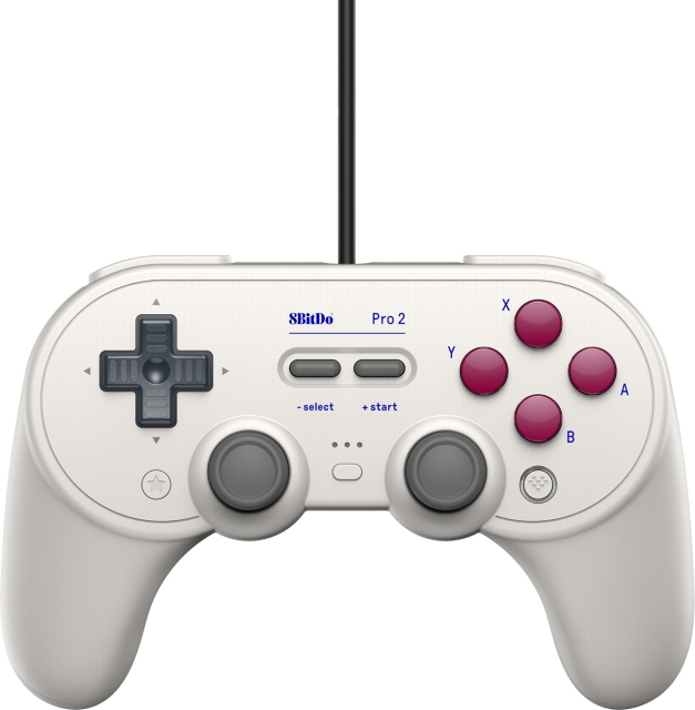 8BitDo Pro 2 Wired G Classic Edition -peliohjain, Switch / PC