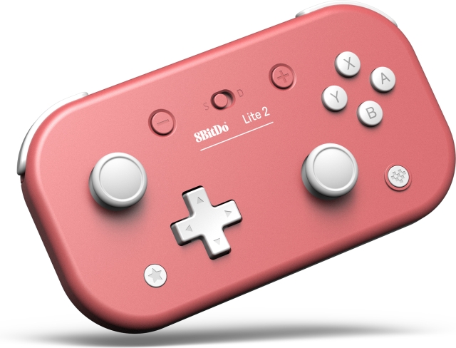 8BitDo Lite 2 -peliohjain, pinkki, Switch