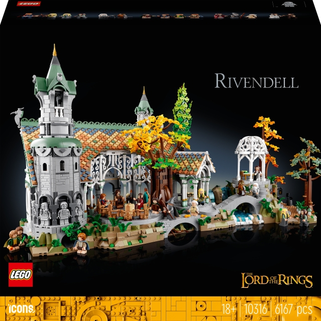 LEGO Lord of the Rings 10316 - TARU SORMUSTEN HERRASTA: RIVENDELL