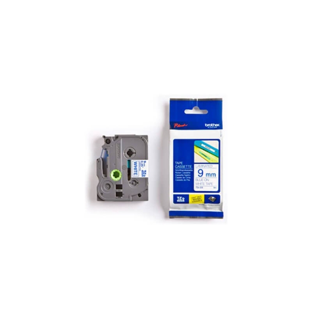 Brother P-Touch TZE-223 9mm Sininen päälle Valkoinen
