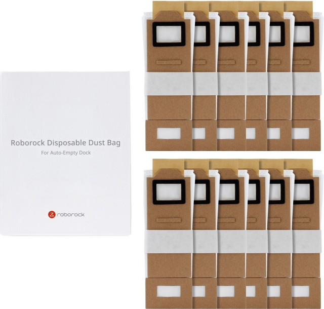 Roborock automaattisen tyhjennysaseman -pölypussi, 12 kpl