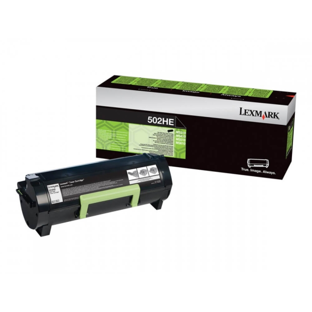 Lexmark Toner 50F2H0E Musta Corporate Return