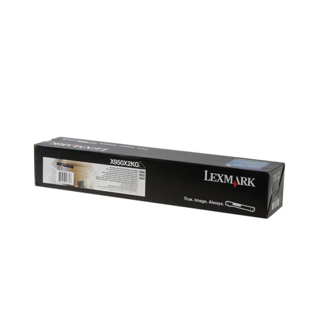 Lexmark Toner X950X2KG Musta Extra High Yield