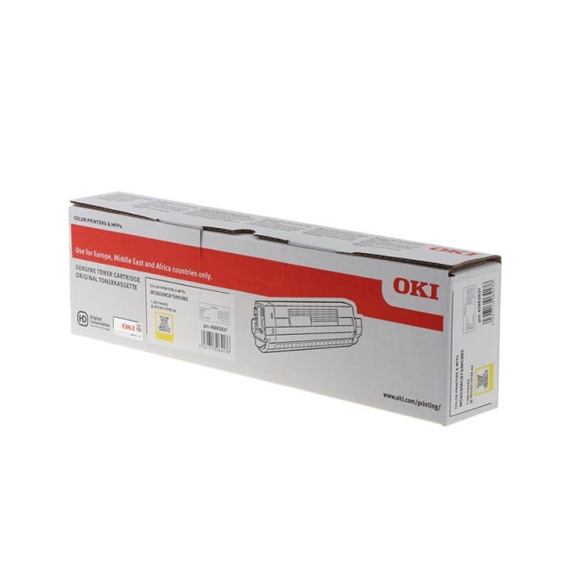 OKI Toner 45862837 Keltainen