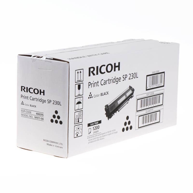 Ricoh Toner 408295 SP 230L Musta