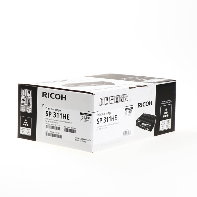 Ricoh Toner 407246 SP 311HE Musta