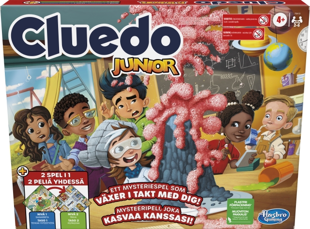 Hasbro Cluedo Junior -lautapeli FI/SE