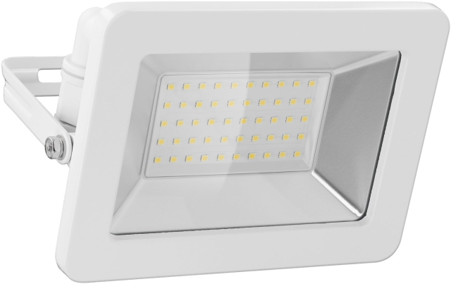 Goobay LED-strålkastare för utomhusbruk, 50 W med 4250 lm, neutralt vitt ljus (4000 K) och M16 kabelgenomföring, lämplig för utomhusbruk (IP65)