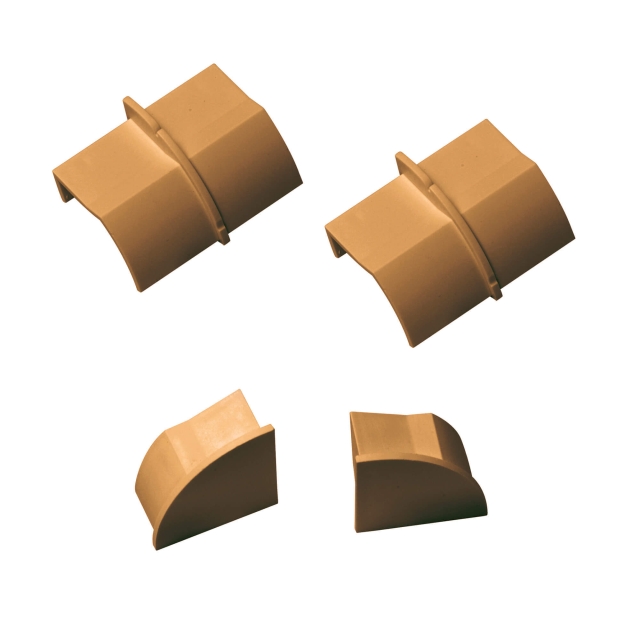 D-LINE Adapterisetti 22x22mm Tammenvärinen