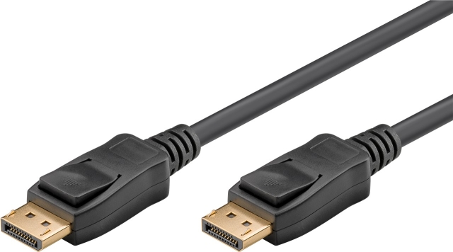Goobay DisplayPort™-anslutningskabel 2.1, Displayport™ plugg > Displayport™ plugg