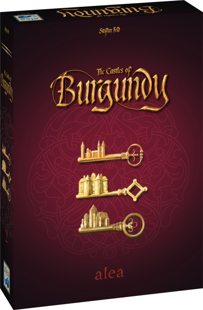 Ravensburger The Castles of Burgundy -lautapeli, ENG