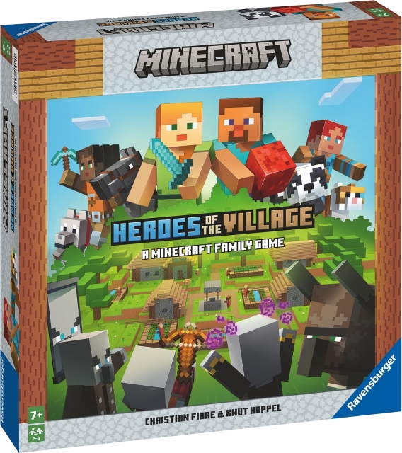 Ravensburger Minecraft Heroes - Save The Village -lautapeli