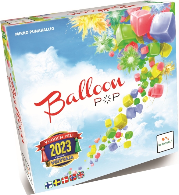 Lautapelit.fi Balloon Pop - perhepeli