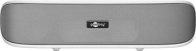 Goobay SoundBar Stereohögtalare med Plug & Play och AUX-ingång